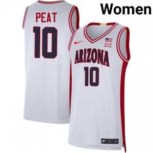 White Koa Peat #10 Arizona Cats Women's Nike Basketball Jersey | Game Day Essential 92d6sx02